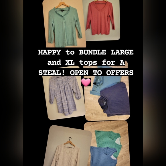 L L Bean XL top, 3/4th sleeves, good condition - Picture 5 of 5